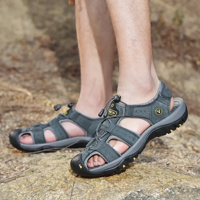 Men's High-Altitude Ortho Heel Strap Sandals - Gray