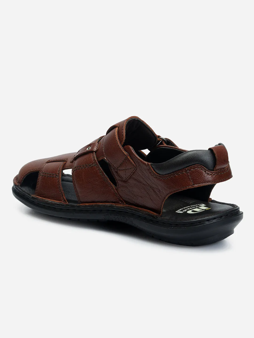 Men's Tan Hurache Semi Formal Sandal (ID4118)