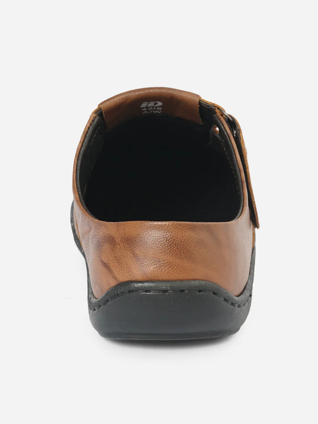 Men's Tan Mule Casual Sandal (ID4069)