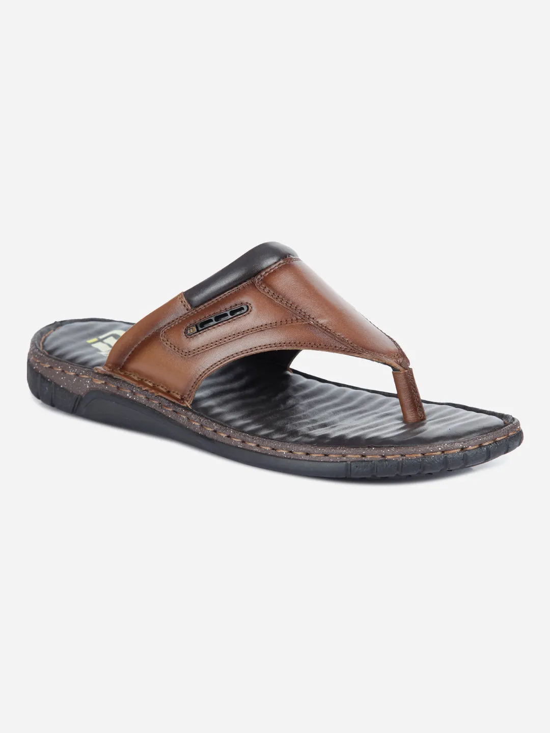 Men's Tan Thong-Style Casual Sandal (ID4131)