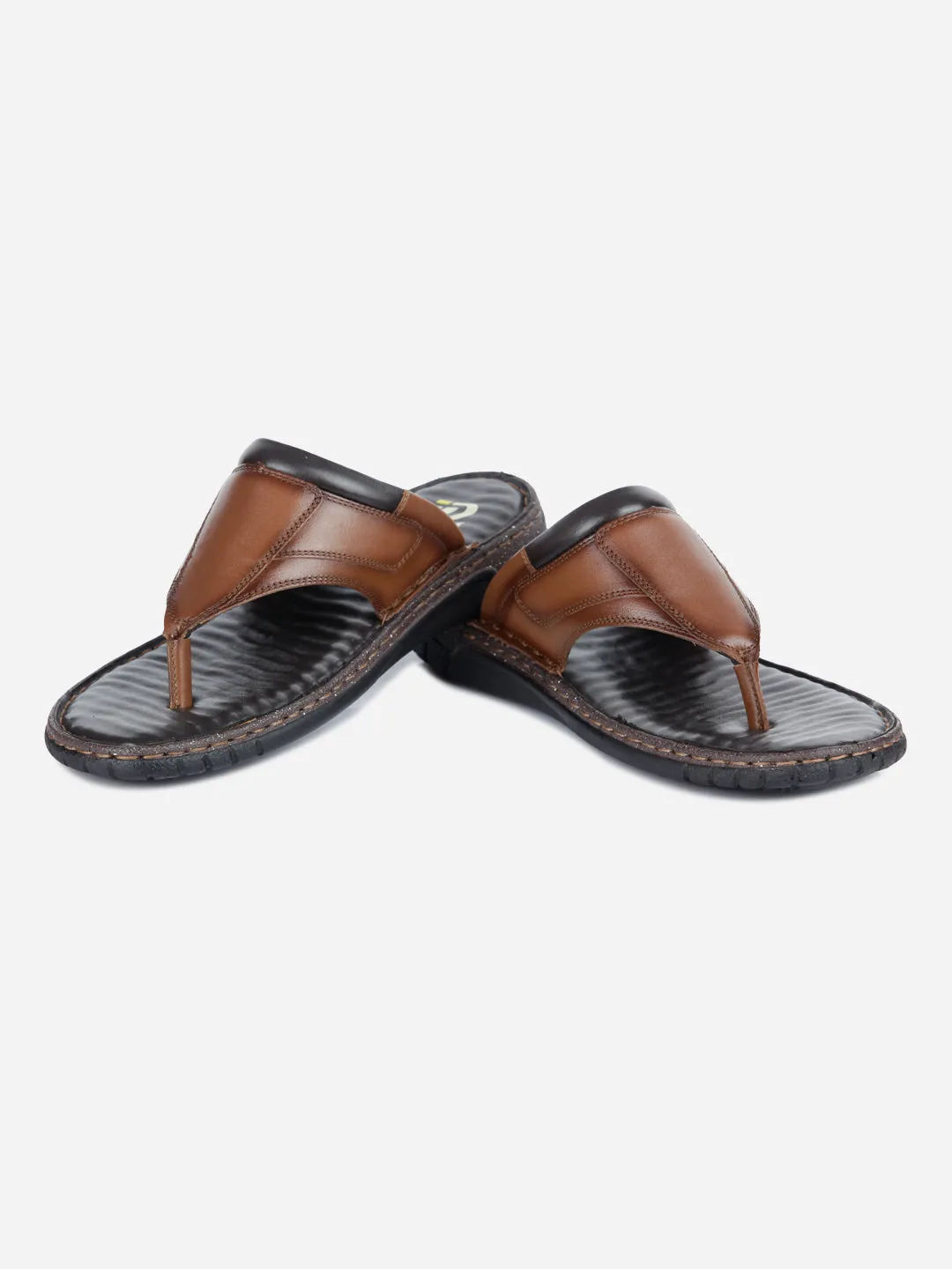 Men's Tan Thong-Style Casual Sandal (ID4131)