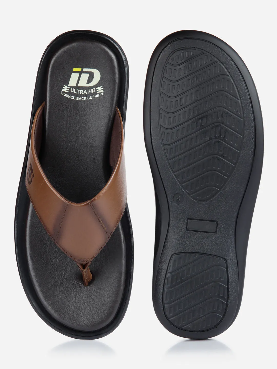 Men's Tan Thong-Style Sandal (ID4121)