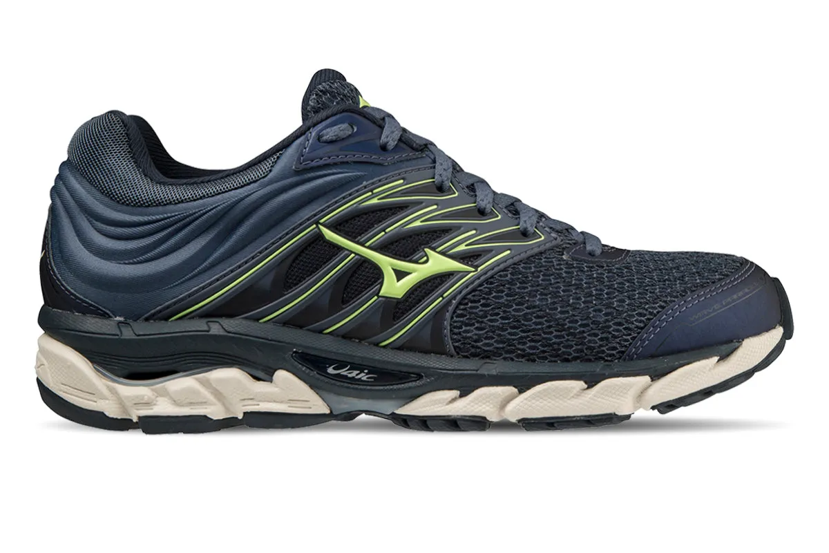 Mizuno Wave Paradox 5 B Vintage Indigo/neo Lime/total Eclipse Womens