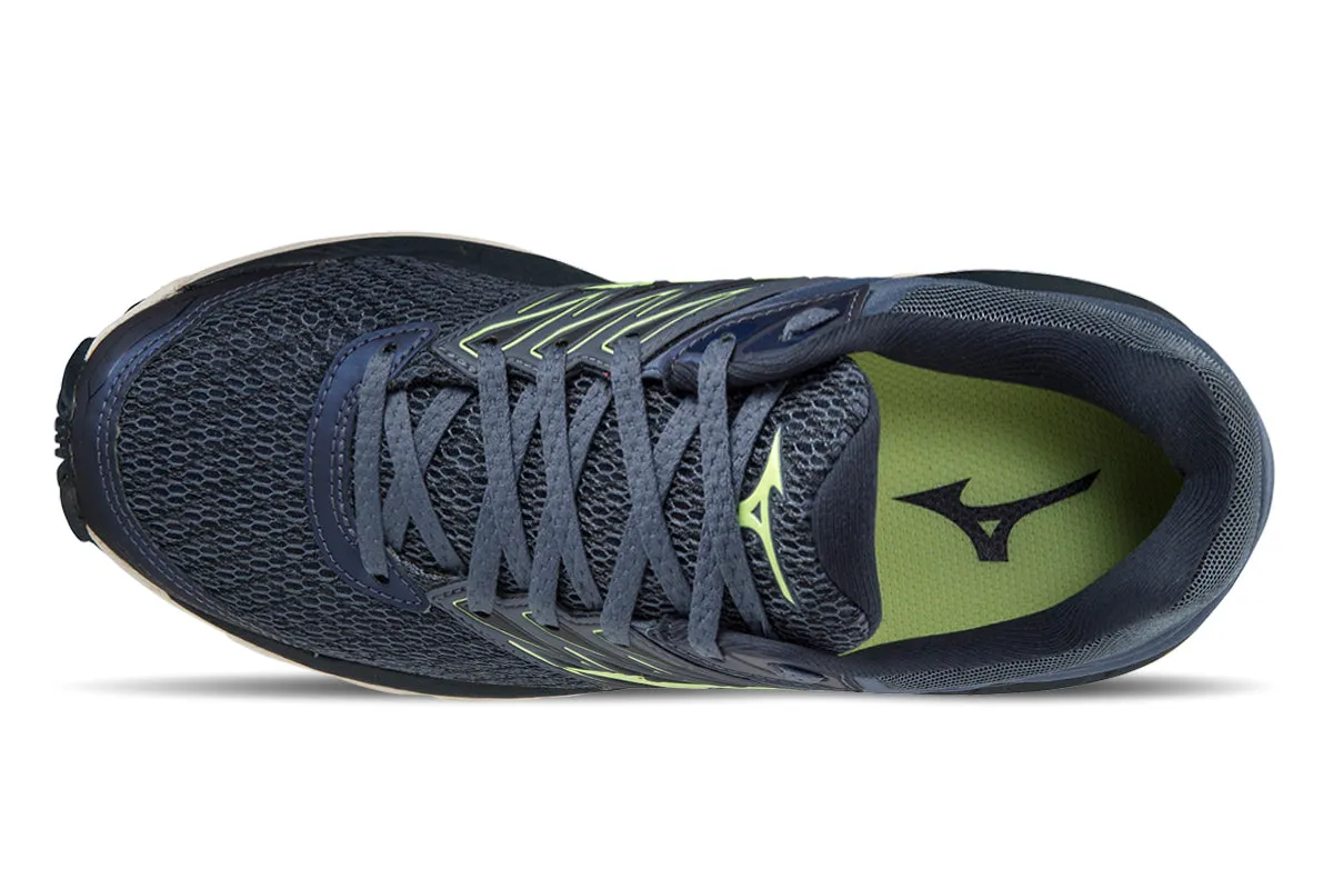 Mizuno Wave Paradox 5 B Vintage Indigo/neo Lime/total Eclipse Womens