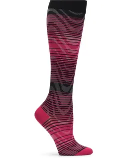 Nurse Mates Compression Sock - Pink Wave NA0030699