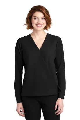 Port Authority ® Ladies Wrap Blouse. LW702