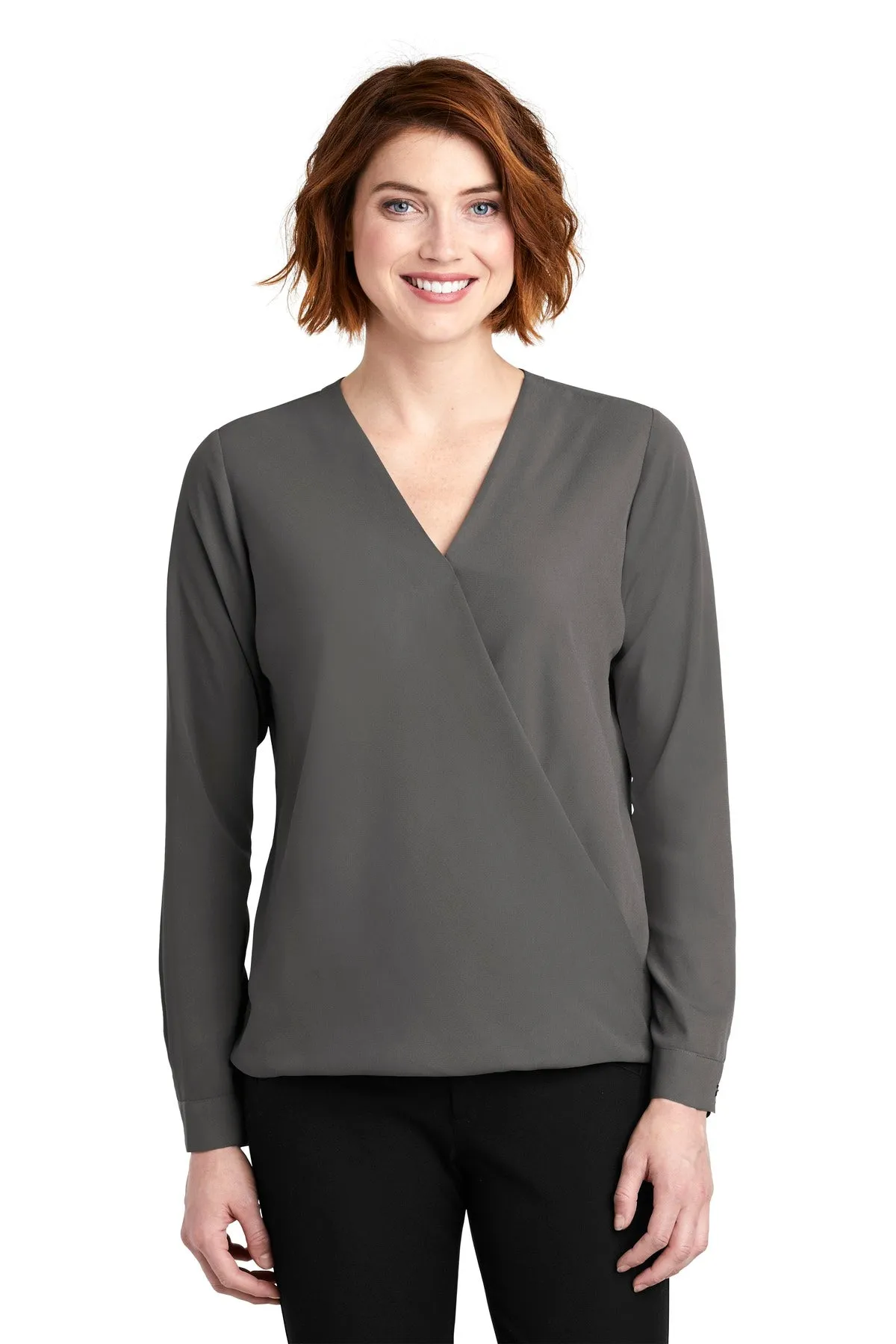 Port Authority ® Ladies Wrap Blouse. LW702