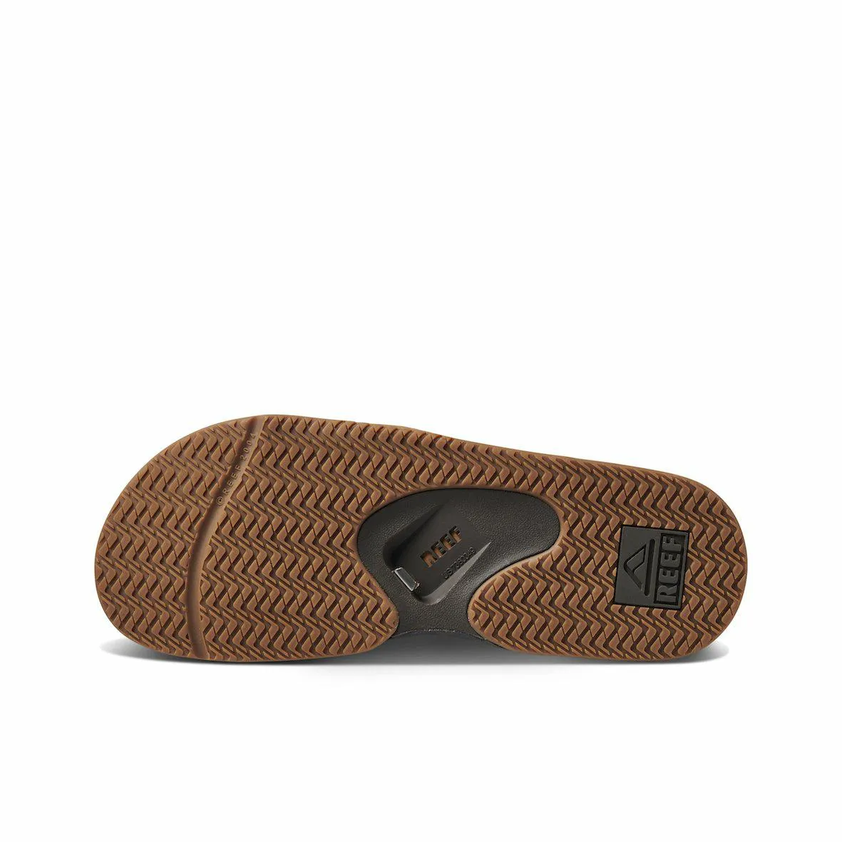 Reef Fanning Slide - Brown/Gum