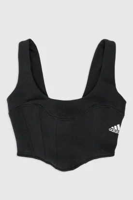 Rework Adidas Sweatshirt Bustier - XS, S, M, L, XL, XXL