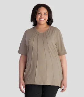 Stretch Naturals Lite Pintuck Top