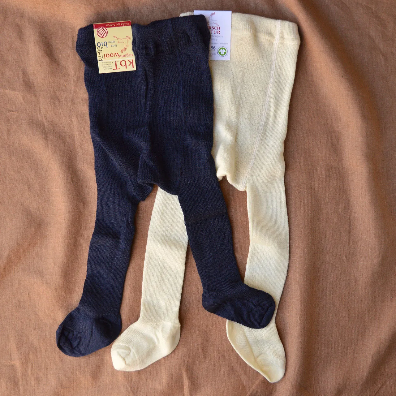 Tights - 100% Organic Merino Wool (0-5yrs)