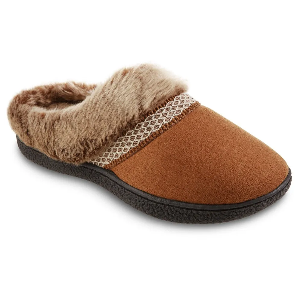 Women's Microsuede Mallory Clog Slippers With Isotoner 360° Surround Comfort™